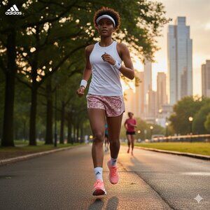 Adidas "Own the Run" Climacool 3-Stripe Running Shorts - JC7410 - X-SMALL